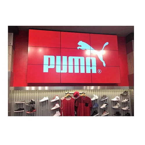 UHD LCD Video Wall 3X3 with video  Processor  for Advertising
