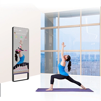 32 Inch Smart Touch Screen Exercise Intelligent Virtual Fitting Digital Weight Management Fitness Mirror