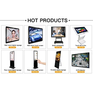 Hot Selling 43 inch multifunctional advertising lcd touch screen all in one pc kiosk price Munti Touch Screen
