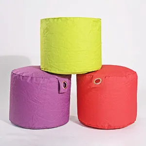 Living room furniture round bean bag moroccan pouf / fancy ottoman stool