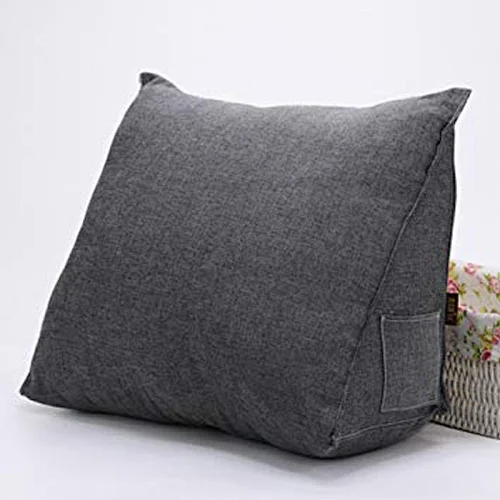 Reading in bed back support wedge pillow rest cushion