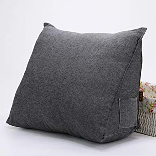 Reading in bed back support wedge pillow rest cushion