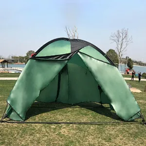Wholesale Outdoor 3-4 Person Automatic Pop up Instant Tent , Portable Cabana Beach Tent 3-4 Person Fishing Anti UV