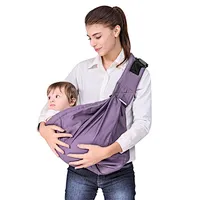 hot selling easy carrying baby wrap carrier eco-friendly cotton baby wrap sling carrier