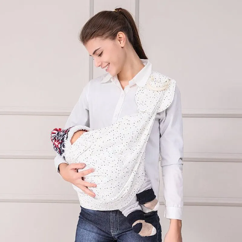 Super soft and breathable wholesale cotton baby wrap sling