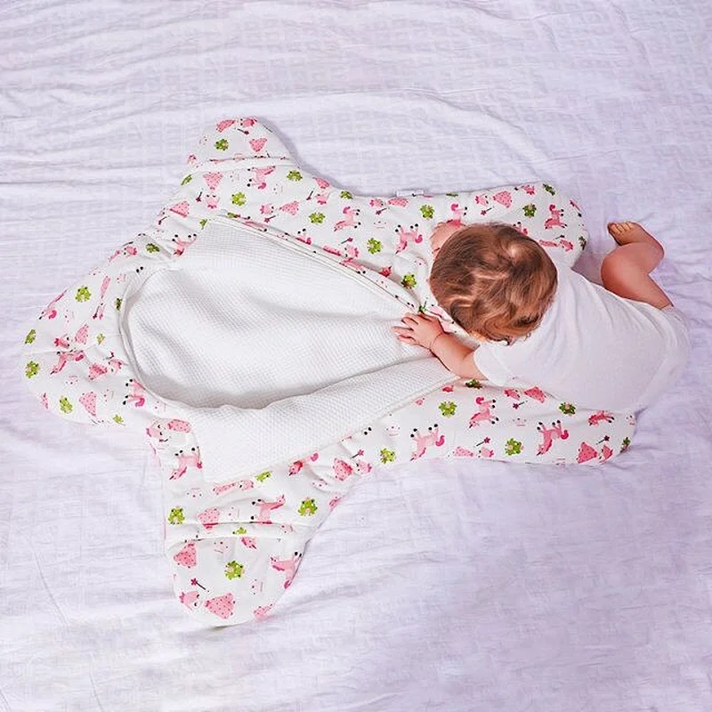 New pattern personalized Plush baby soft cozy sleeping bag Newborn Baby Sleeping Bag