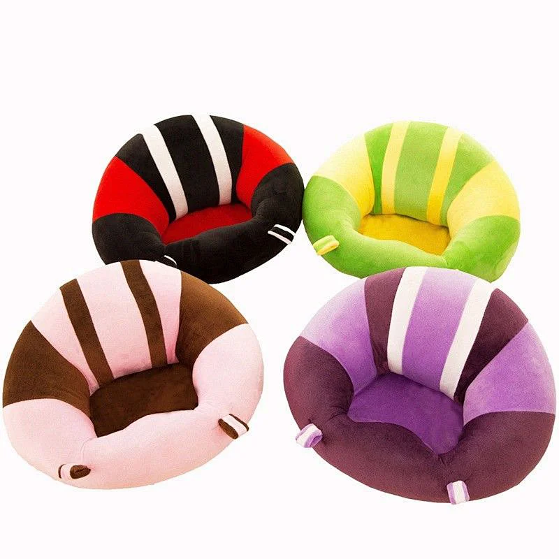 Multi use baby learning seat cute pillow cotton baby soft seat holder learning to sit chair sofa for kid