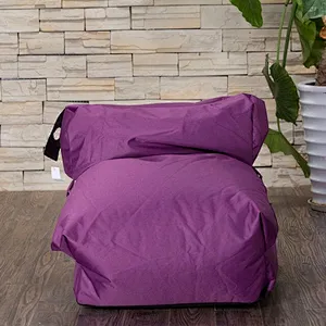 Home Furniture General Use Fashion Folded Bean Bag Chairs Bulk Adult Leisure Lounger