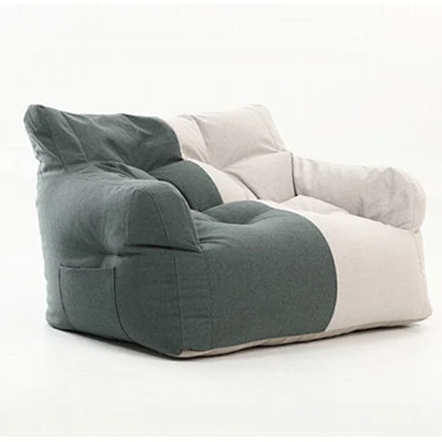 Wholesale 2 seater double seats bean bag for living room use