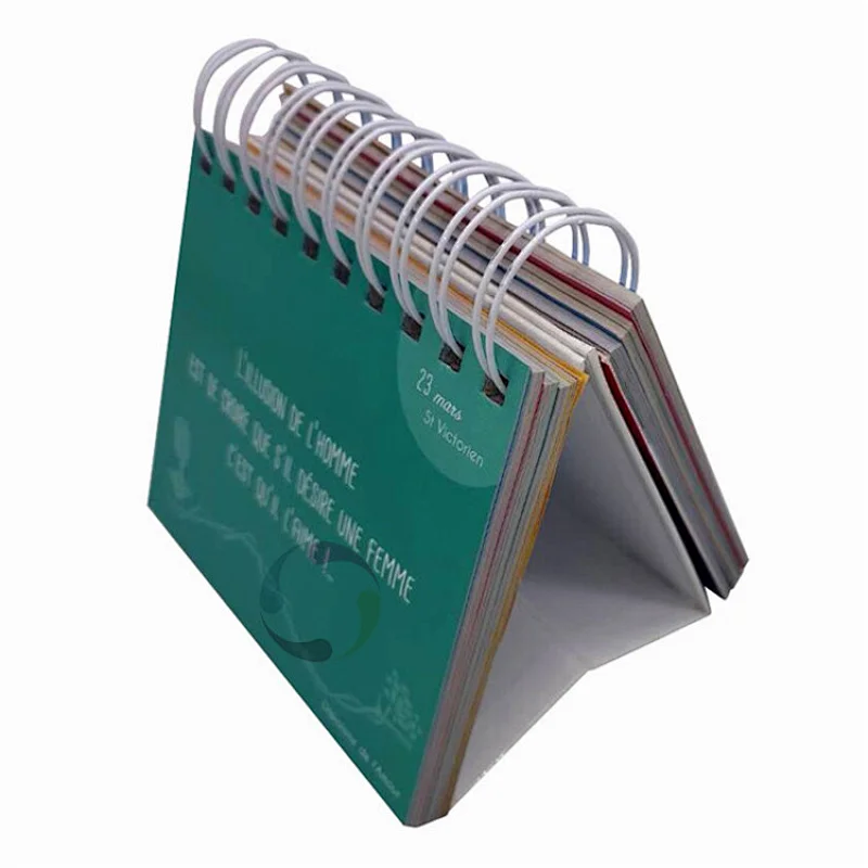 2019 custom printing hardcover calendar