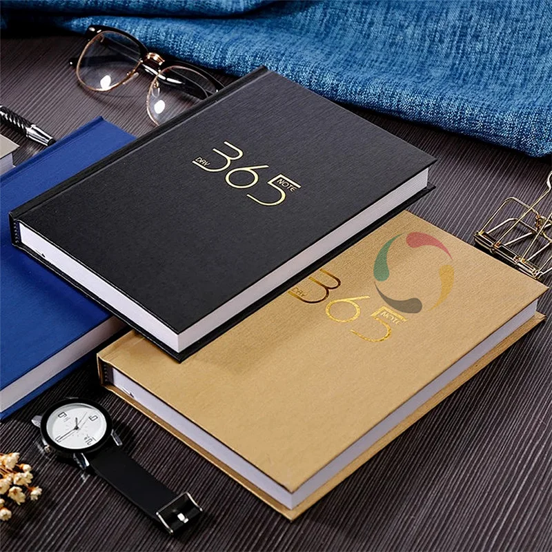 wholesale quality custom hardcover daily planner notebook printing