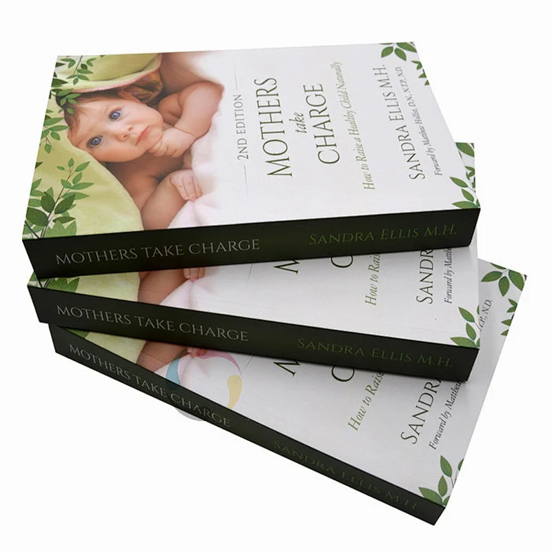 Overseas perfect binding paperback softcover cheap book printing