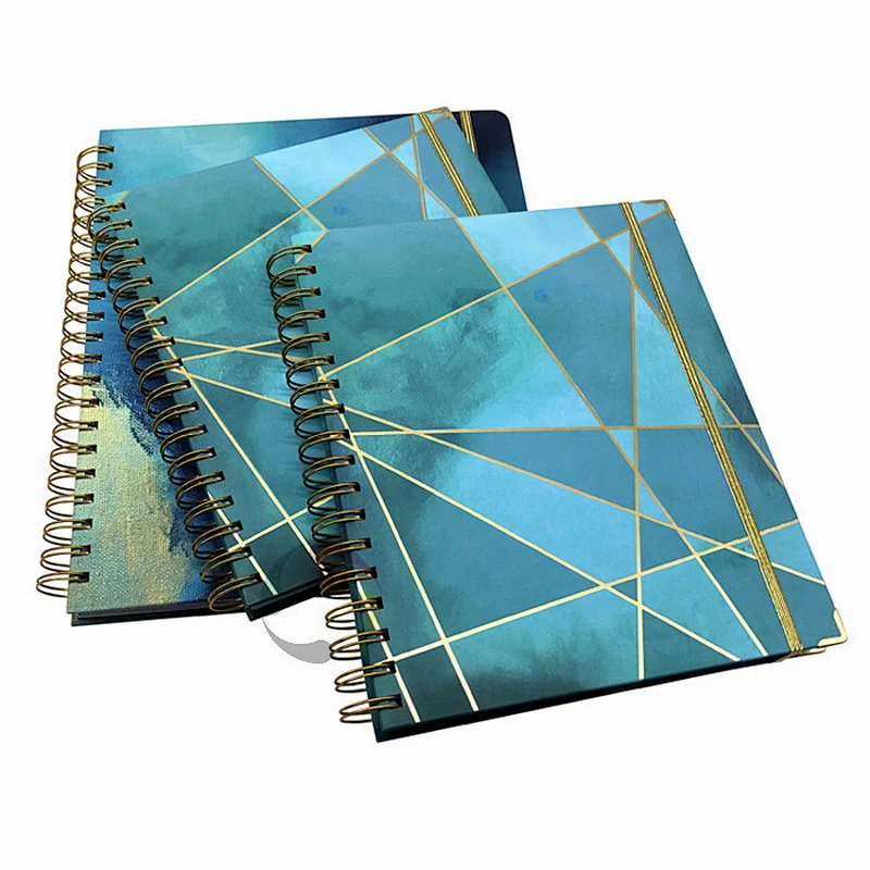 PU Leather Printing Custom A5 Note Books Hardcover Dot Grid B5 A6 Notebook Craft Diary Notes Notebook Journal Planner