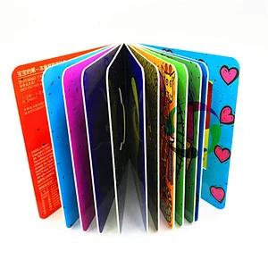 your hot hardcover thick cardboard board children english story kid color book for kids