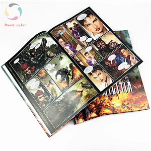 Fast delivery China new design colorful comic book for children