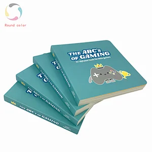 Wholesale custom high quality CMYK printing children board book printing services