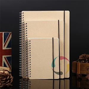 a4 a5 personalized spiral bound or wiro bound note book printing