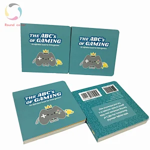 Wholesale custom high quality CMYK printing children board book printing services