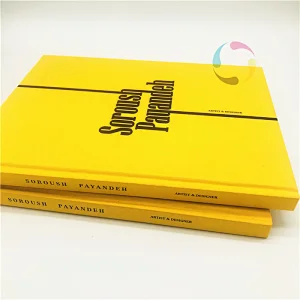 China printing factory cheap print fast hardcover art coffee table photo book printing