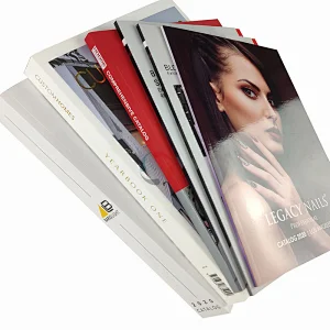 Softcover novel book publishing china printing service literature catalog printing livre de impression