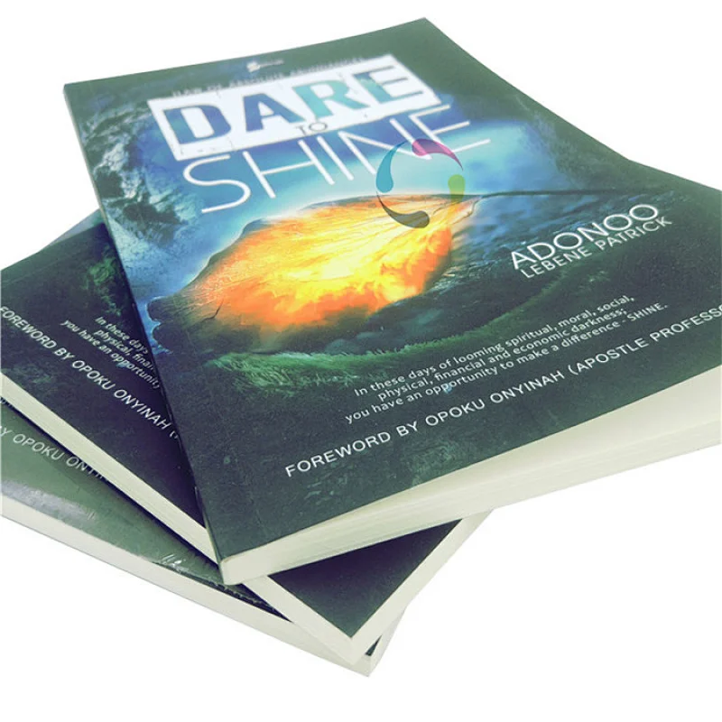 one color B/W college textbook school exercise slipcase soft cover book printing