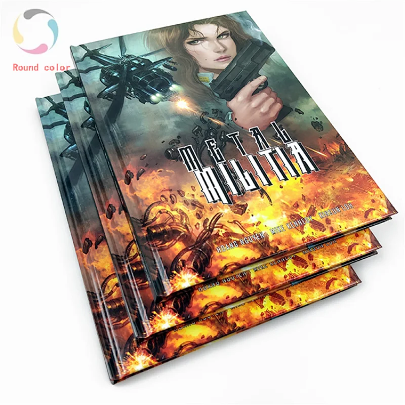 Fast delivery China new design colorful comic book for children