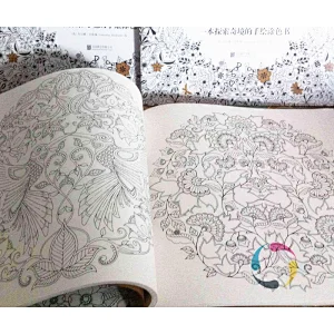 hot sale high quality cheap soft cover comic kids colouring book printing for adults