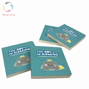 Wholesale custom high quality CMYK printing children board book printing services