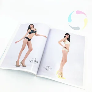 A4 bulk overseas china cheap paperback magazine printing