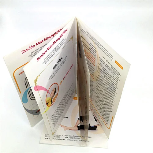 a5 mini full color small advertising catalogue and booklet printing
