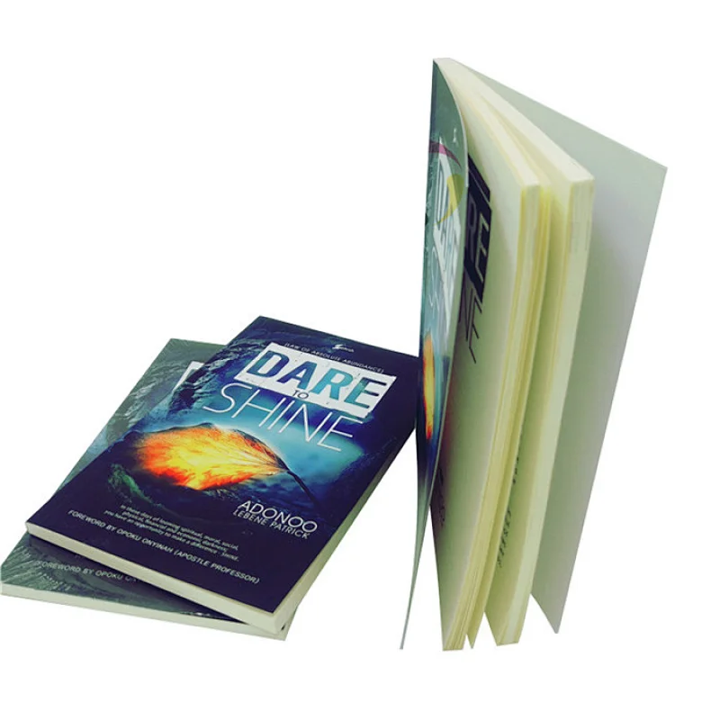one color B/W college textbook school exercise slipcase soft cover book printing
