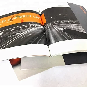 cheap China high quality printing catalogue with full color