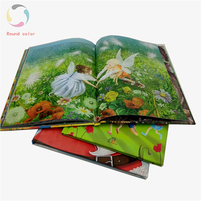 Custom full color hardcover children book printing services