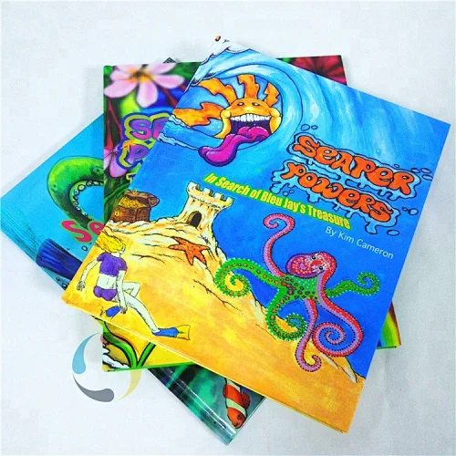 my hot color hardcover children's story book printing for children learning