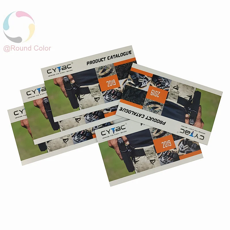 Custom Design Paperboard Full Color Wholesale Catalog Printing