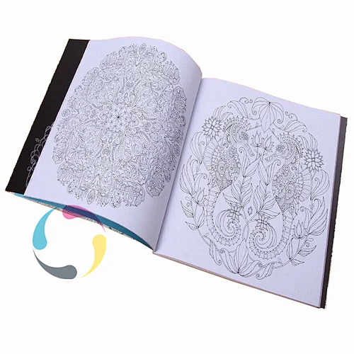 hot sale high quality cheap soft cover comic kids colouring book printing for adults