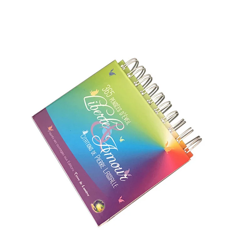 2019 wholesale custom spiral cheap perpetual calendar printing