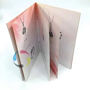 luxury jewelry quality new design professional custom catalogue printing