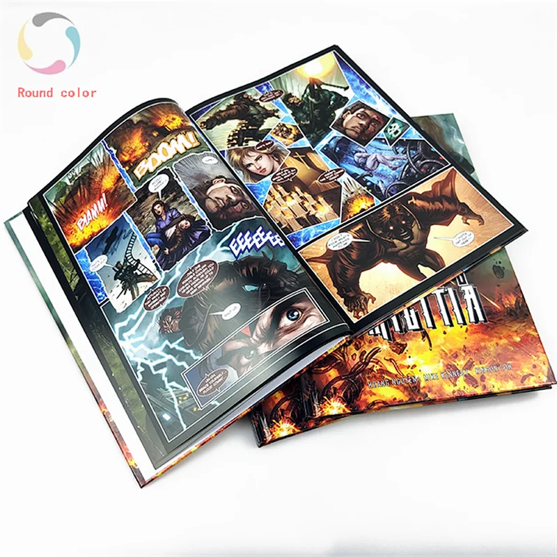 Fast delivery China new design colorful comic book for children
