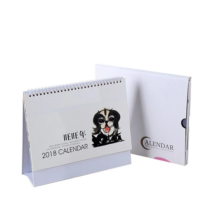 2019 wholesale custom spiral cheap perpetual calendar printing