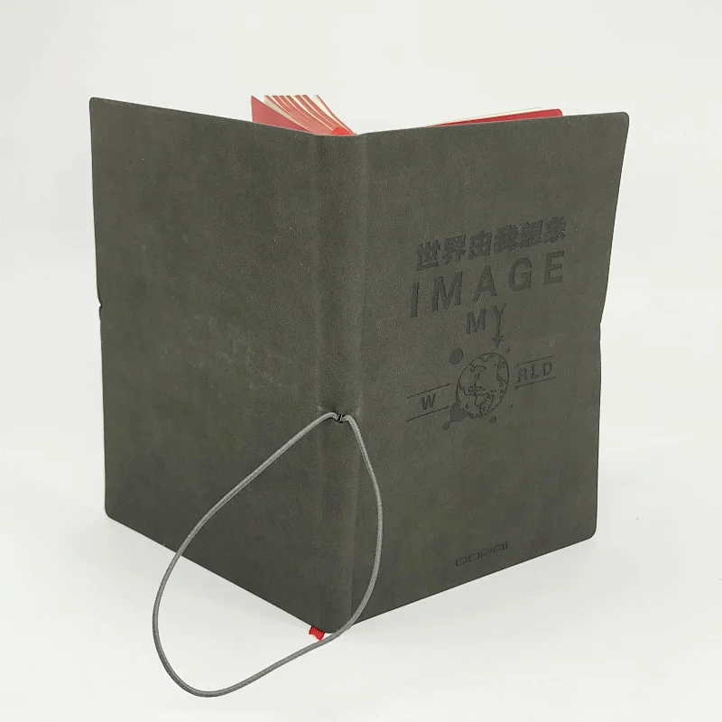 OEM inner pages printing customized band splice style workstation notebook