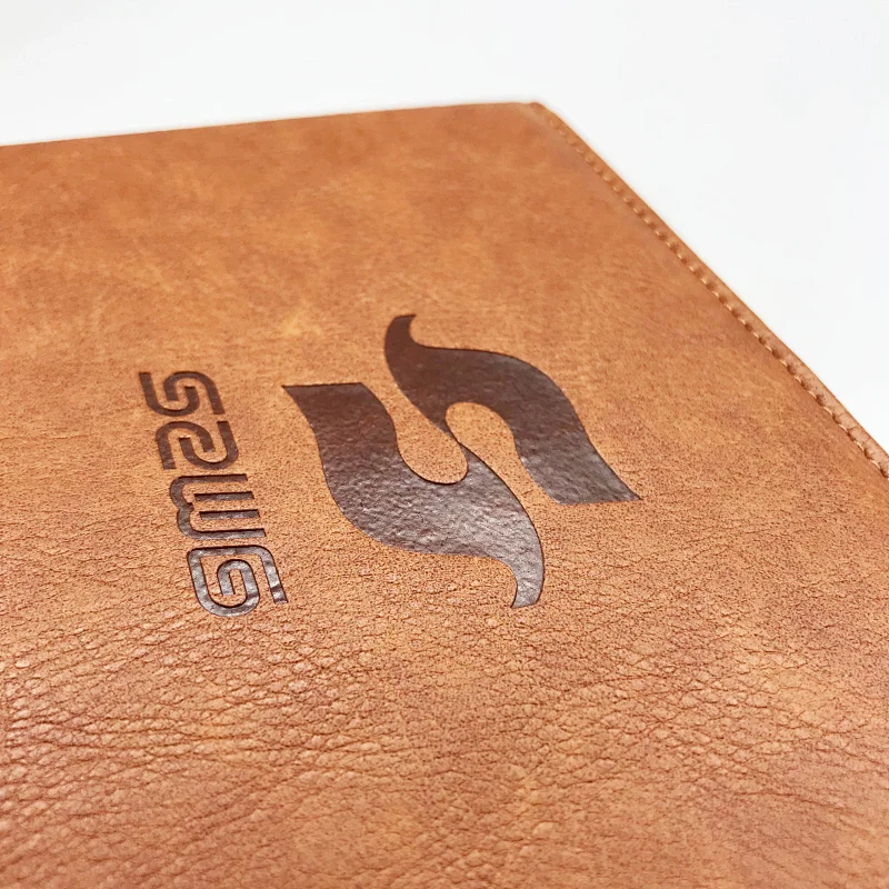 Custom logo smart advertising medium size conference notepad