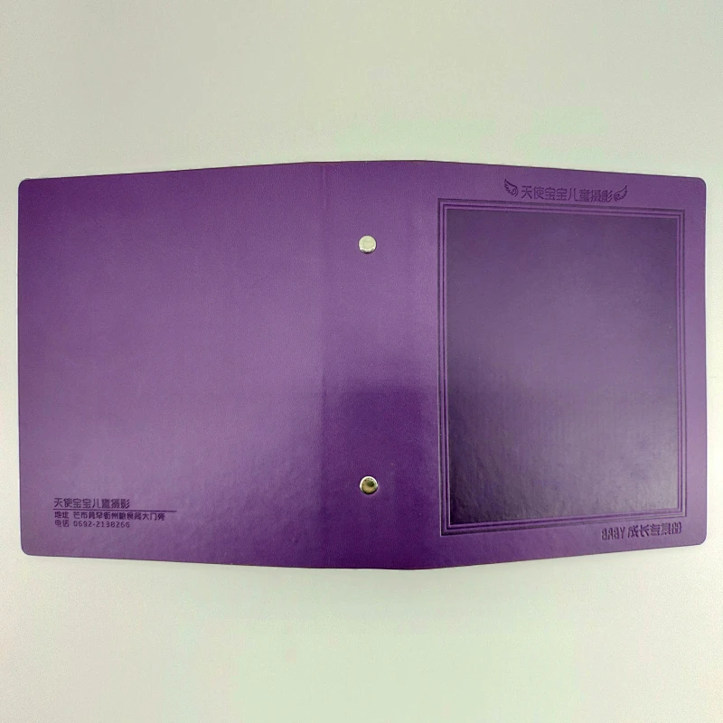 Customized design double usage photograph notebook