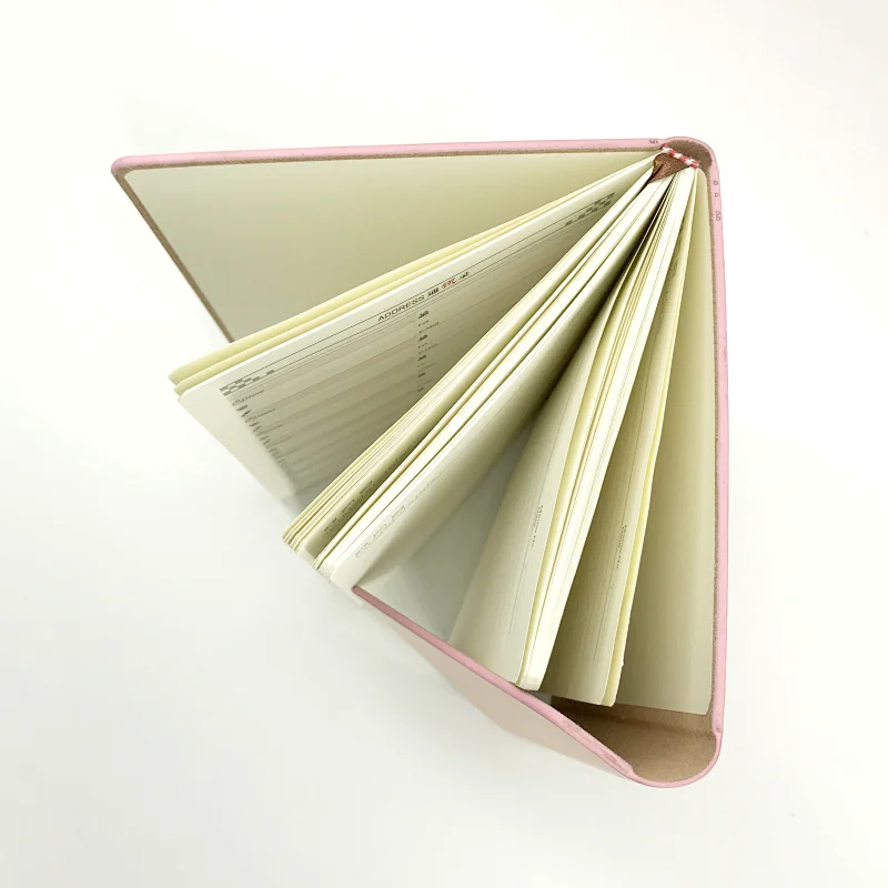 Promotional A5 Size Logo Printed Customized Hardcover PU Writing Notebook