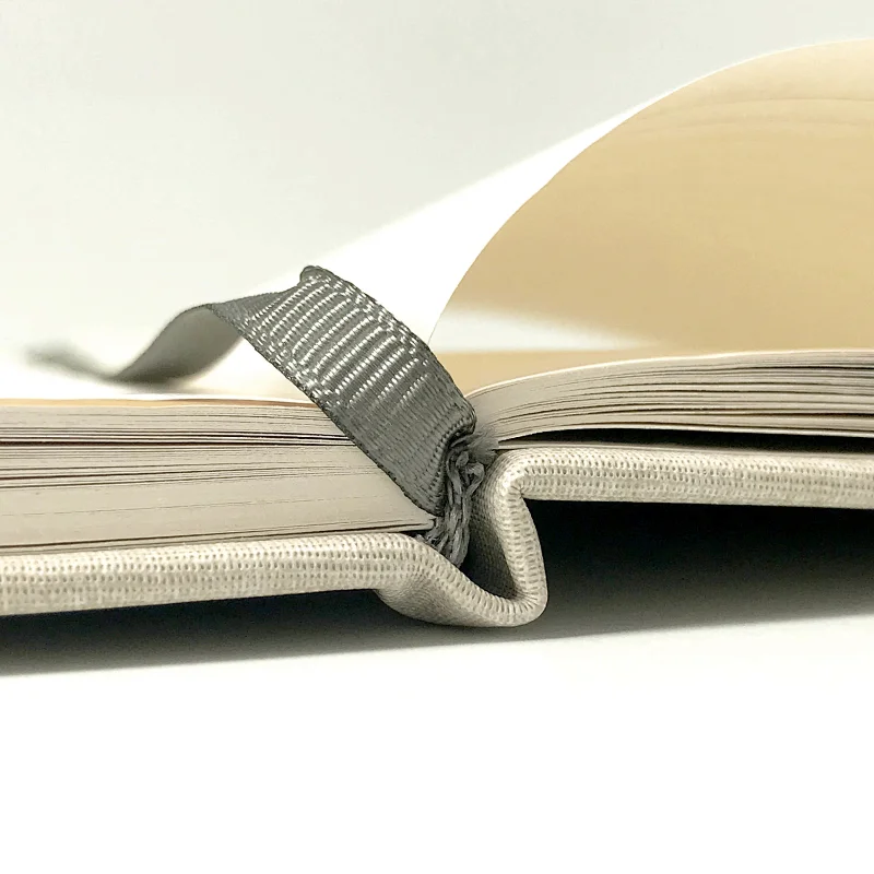 Wholesale elastic band hard cover custom logo pu leather journal notebook