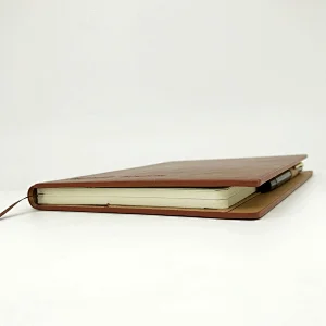 Wholesale fsc custom printing a5 size vintage hardcover notebook