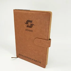 Custom logo smart advertising medium size conference notepad