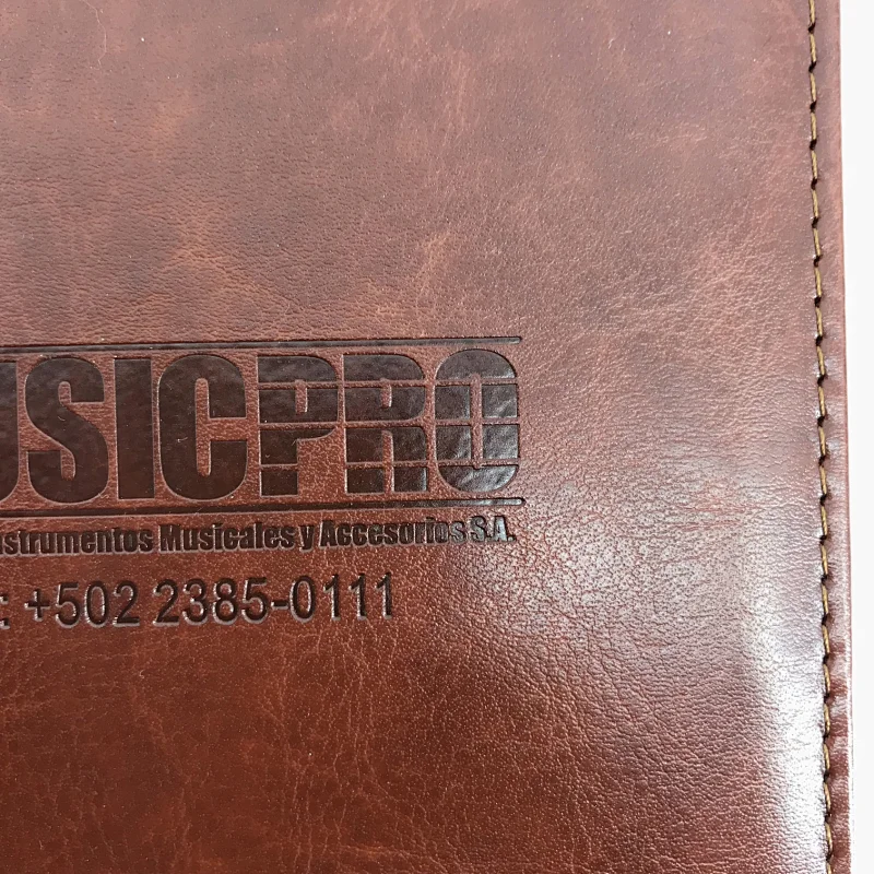 Custom cover logo printing text oem notebook