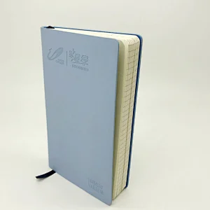 Professional office leather planner oem business work meeting agenda notebook
