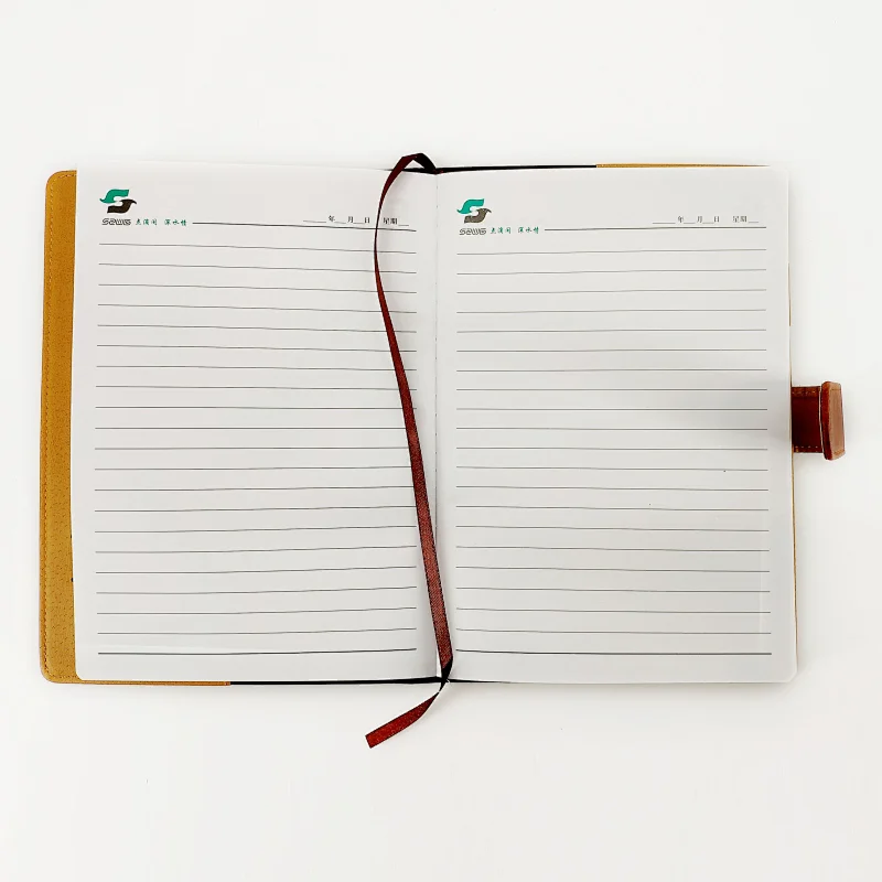 Custom logo smart advertising medium size conference notepad